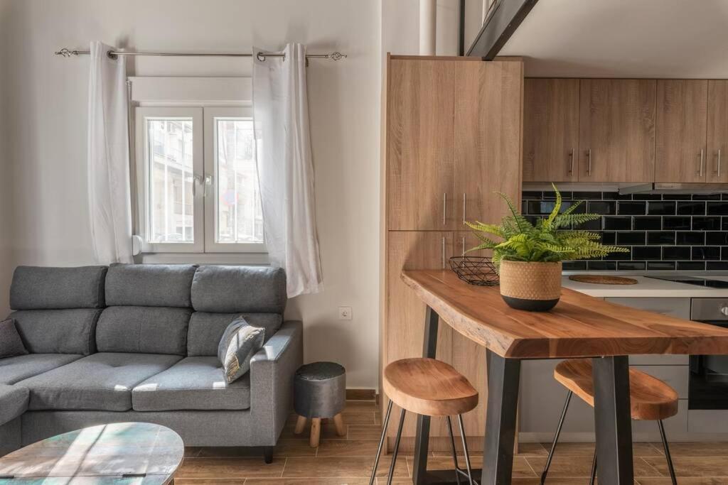 Apartament Industrial Loft Near Seaside W 200Mbps Saloniki Zewnętrze zdjęcie