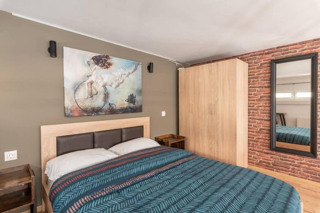 Apartament Industrial Loft Near Seaside W 200Mbps Saloniki Zewnętrze zdjęcie