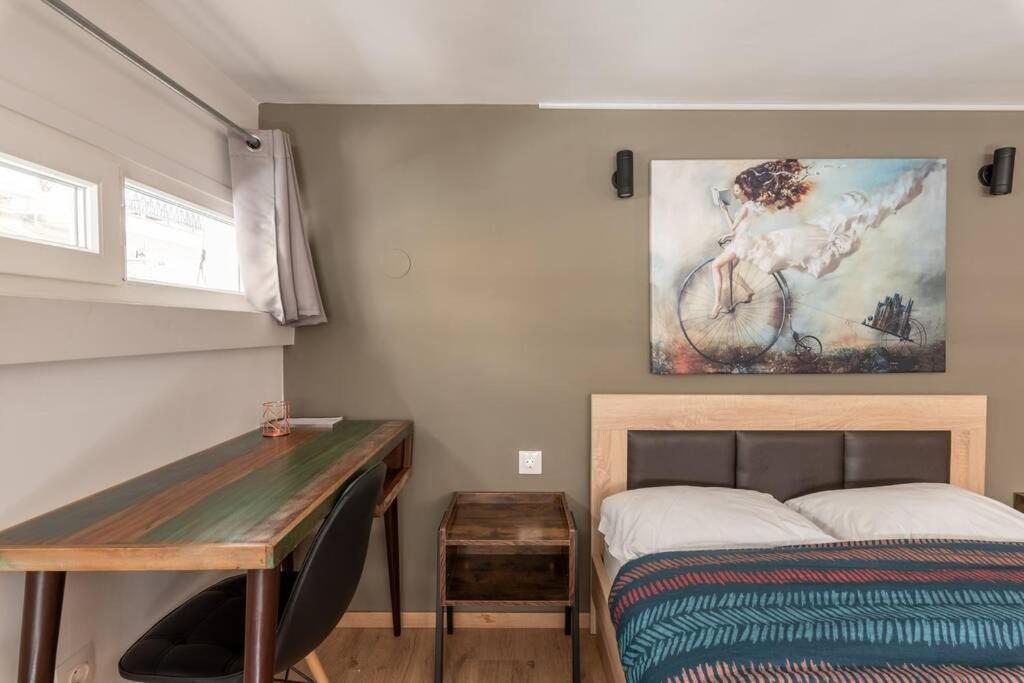Apartament Industrial Loft Near Seaside W 200Mbps Saloniki Zewnętrze zdjęcie